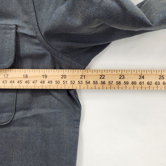 Ben Sherman NWT Mens M Herringbone Button Down Shirt BS35LW434 Camouflage Green - Picture 5 of 8